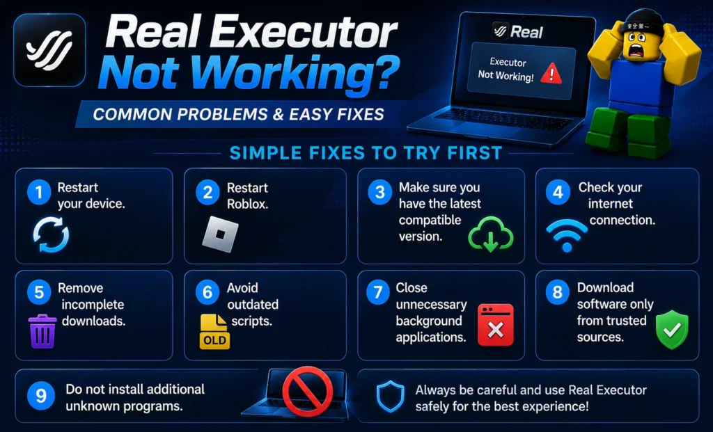 Real Executor Not Working