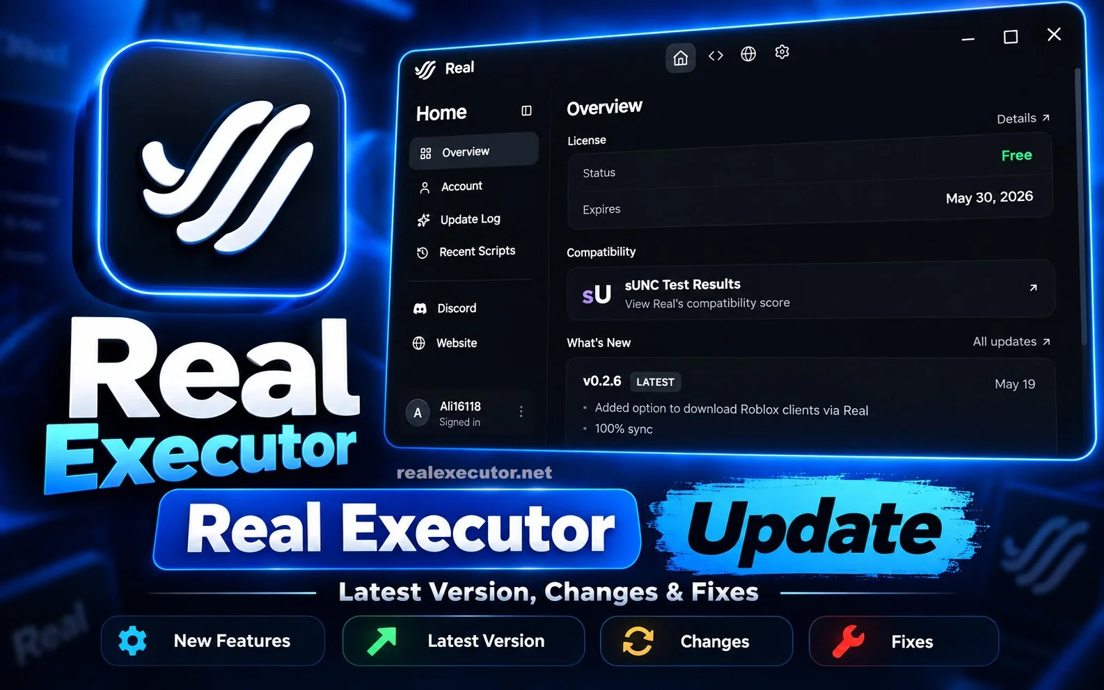 Real Executor Update