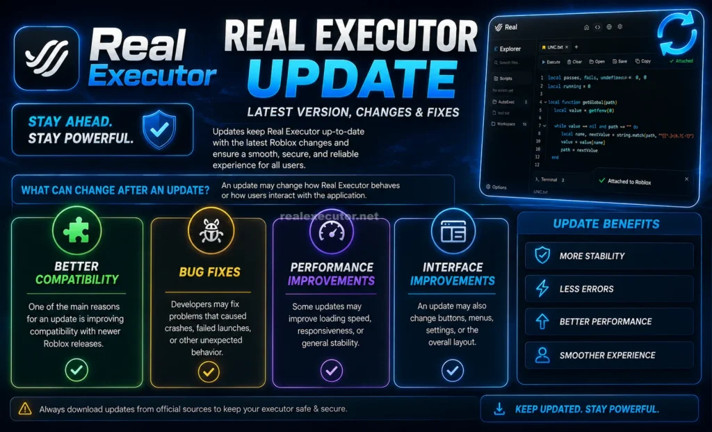 Real Executor Update