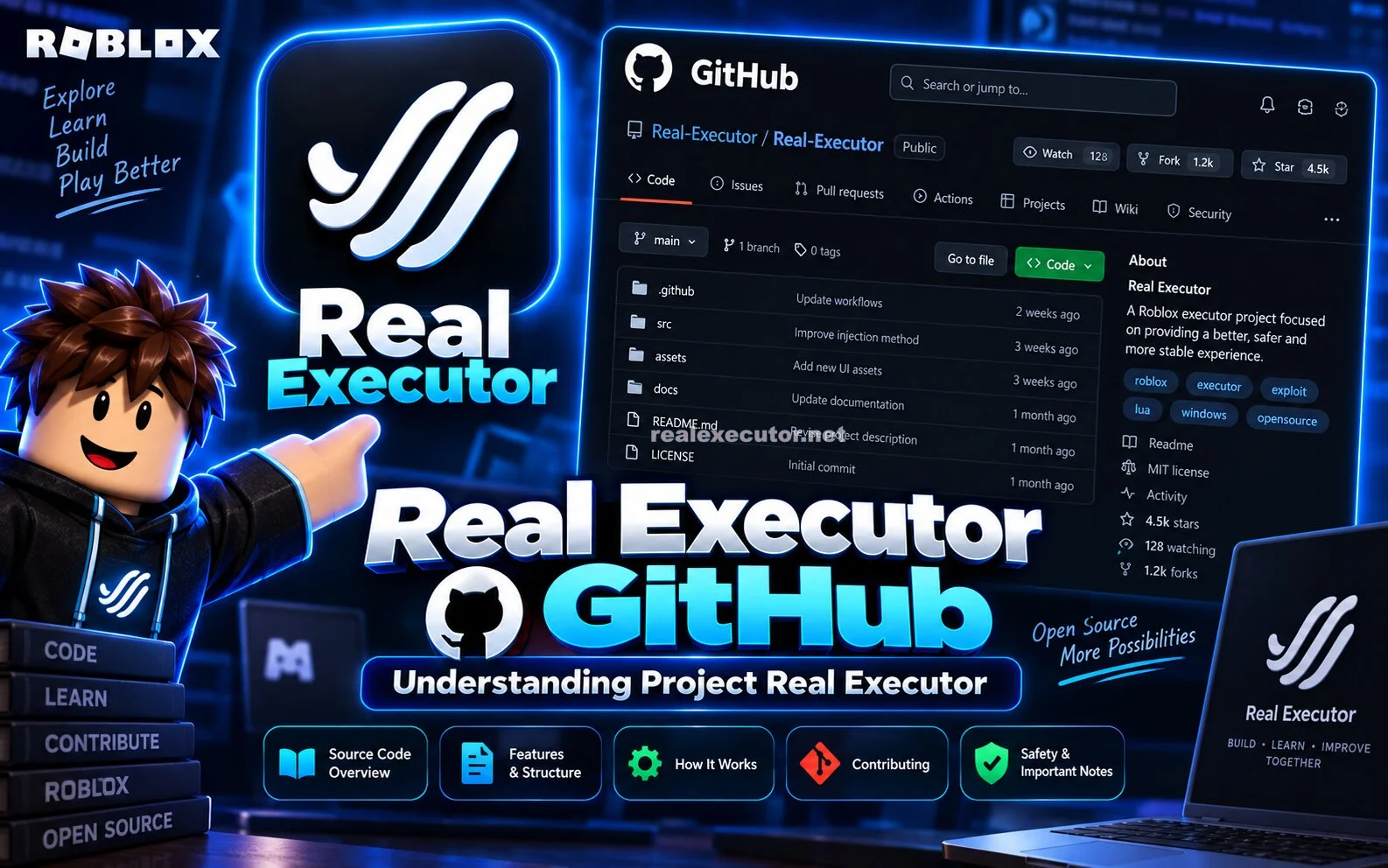 Real Executor GitHub